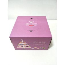 #蛋糕盒# 8吋手提方形 蛋糕盒  【幸福派對】