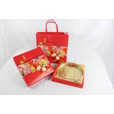#喜餅禮盒# 1斤喜餅禮盒 【永浴愛河】 附提袋