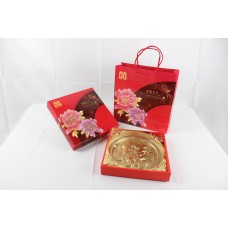 #喜餅禮盒# 1斤喜餅禮盒 【牡丹富貴】 附提袋